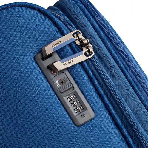 خرید چمدان چهار چرخ دلسی مدل مارینگ سایز متوسط رنگ آبی چمدان ایران – DELSEY PARIS MARINGA chamedaniran 3 00390982002